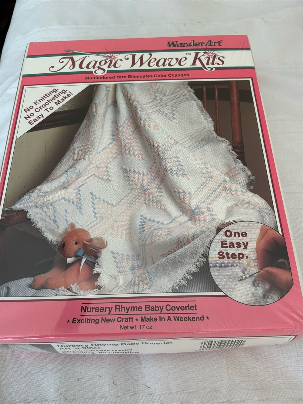 Wonder Art magic weave kit Nursery rhyme baby coverlet Art.# 9902